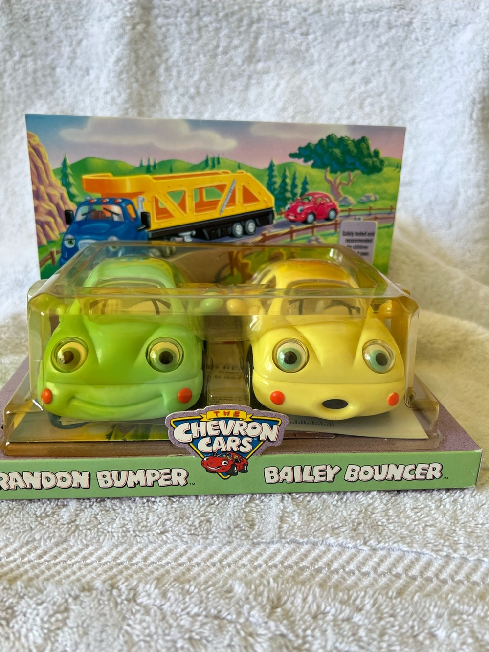 Chevron Cars set Brandon Bumper Bailey Bouncer 1999 Sealed